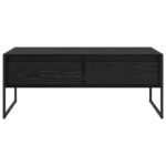 Kava Stol Crni hrast 100 x 46 x 40 cm Konstruirano drvo - Slika 6