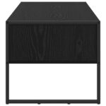 Kava Stol Crni hrast 100 x 46 x 40 cm Konstruirano drvo - Slika 7