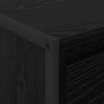 Kava Stol Crni hrast 100 x 46 x 40 cm Konstruirano drvo - Slika 9