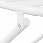 Bistro set za vrt 3 pcs Antracit Čelik - Slika 10