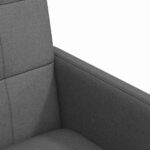 Blagovačke stolice s kotačima 2 pcs Svjetlosiva 58 x 65 x 94 cm - Slika 7